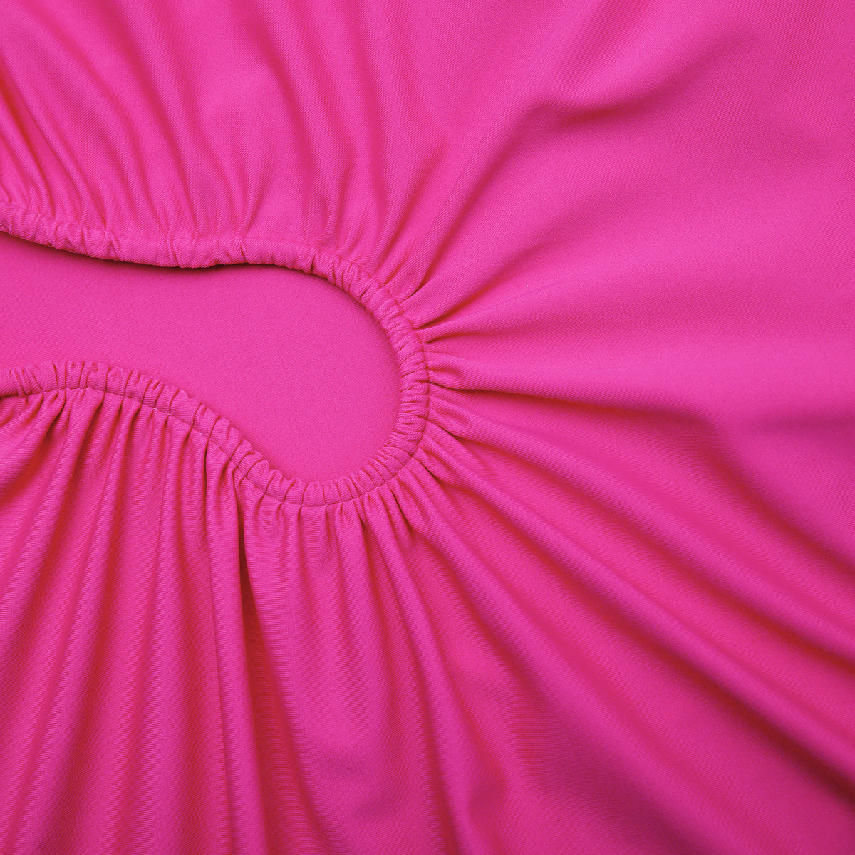 Pink Jersey Cut Out Maxi Dress