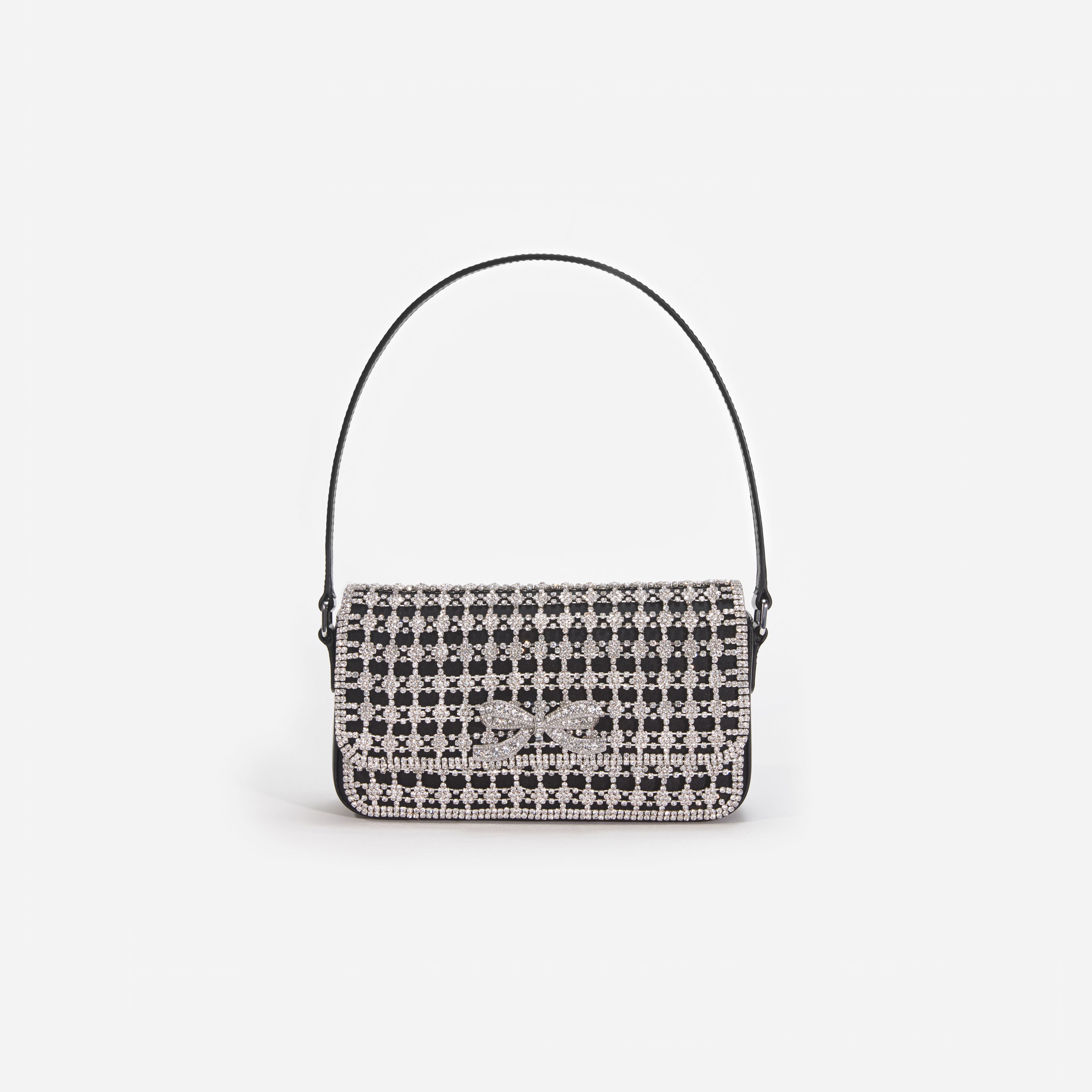 Black Crystal Shoulder Bag