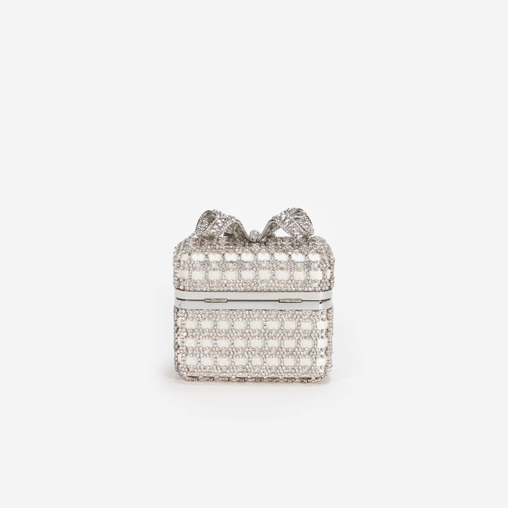The Bling On  Me Rhinestone White Dress