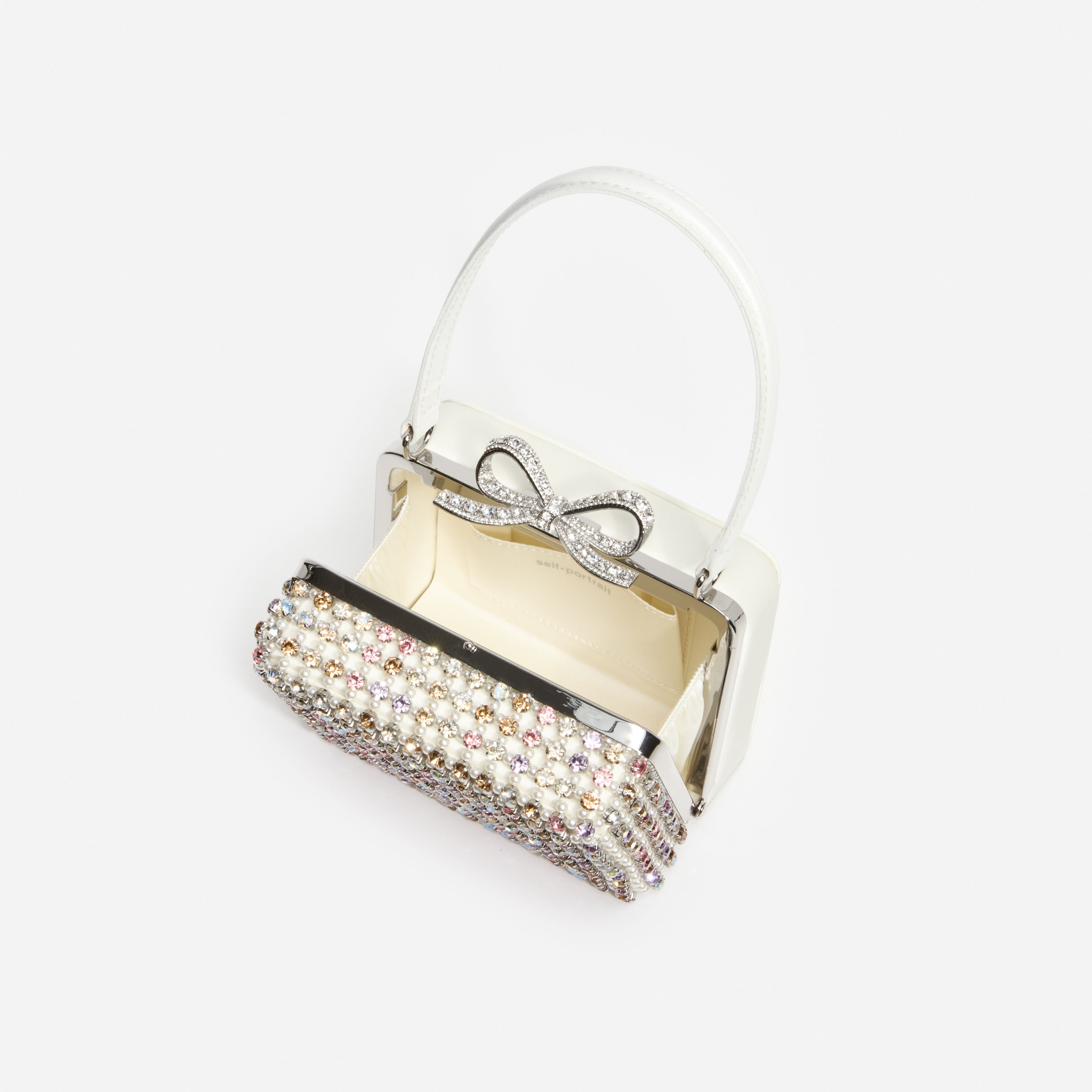 Multi Crystal Micro Bag – self-portrait