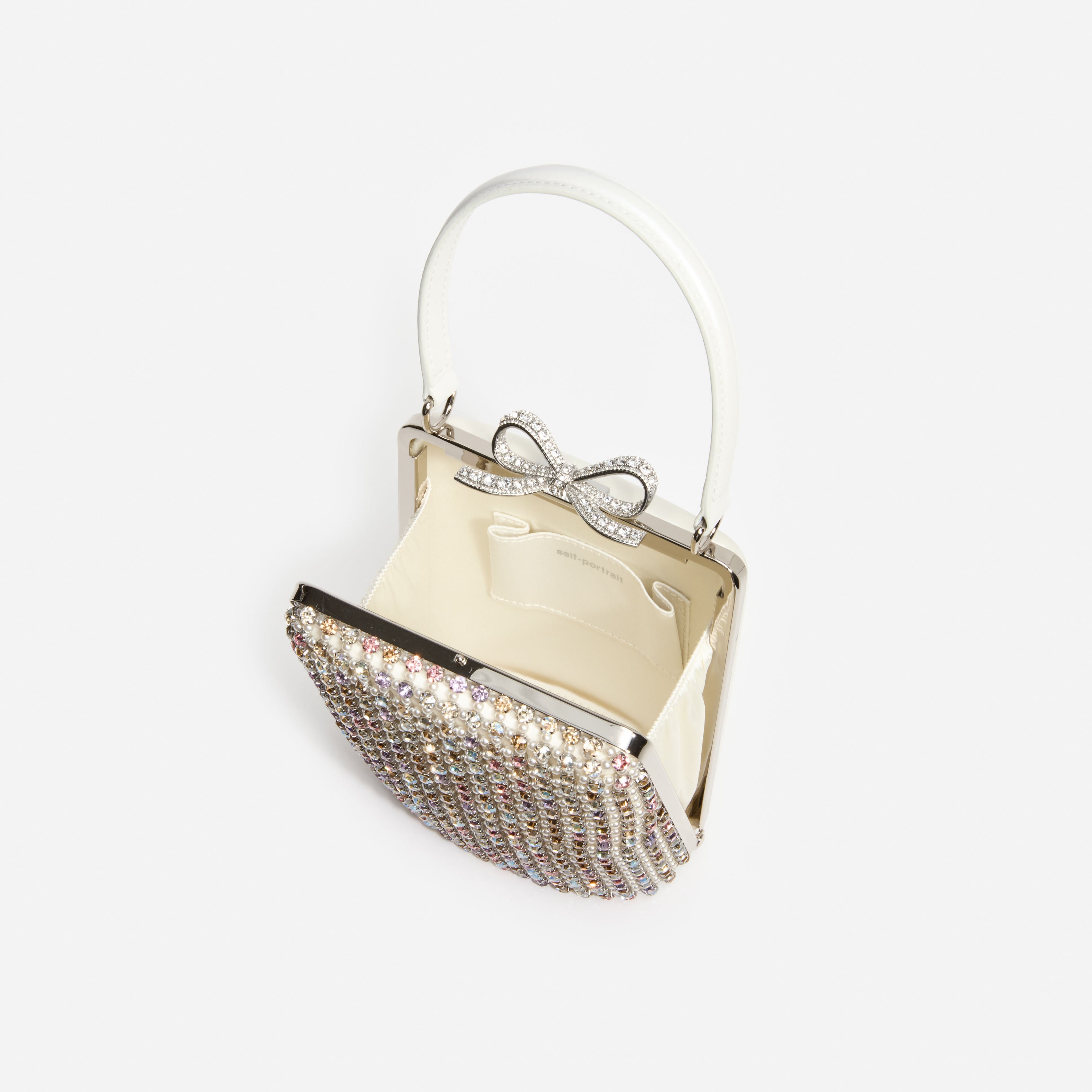 Multi Crystal Mini Bag – self-portrait