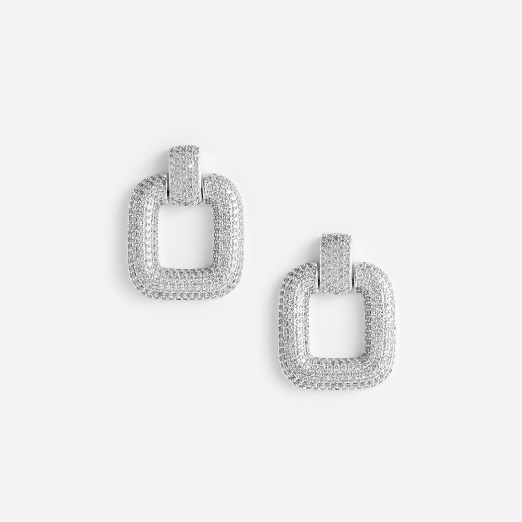 Crystal Knocker Earrings