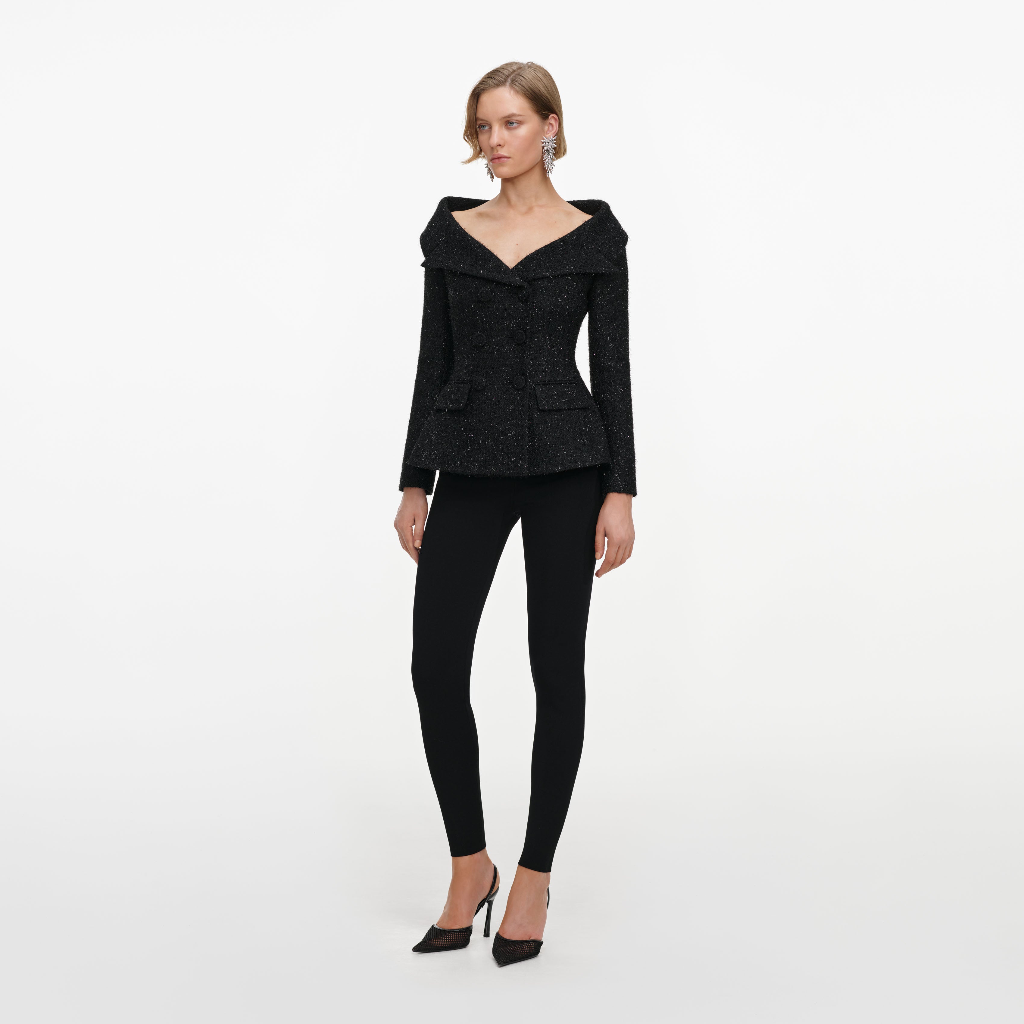 『self portrait』 (UK8) レース ジャケット Women's Jackets, Tailoring & Outerwear – self-portrait
