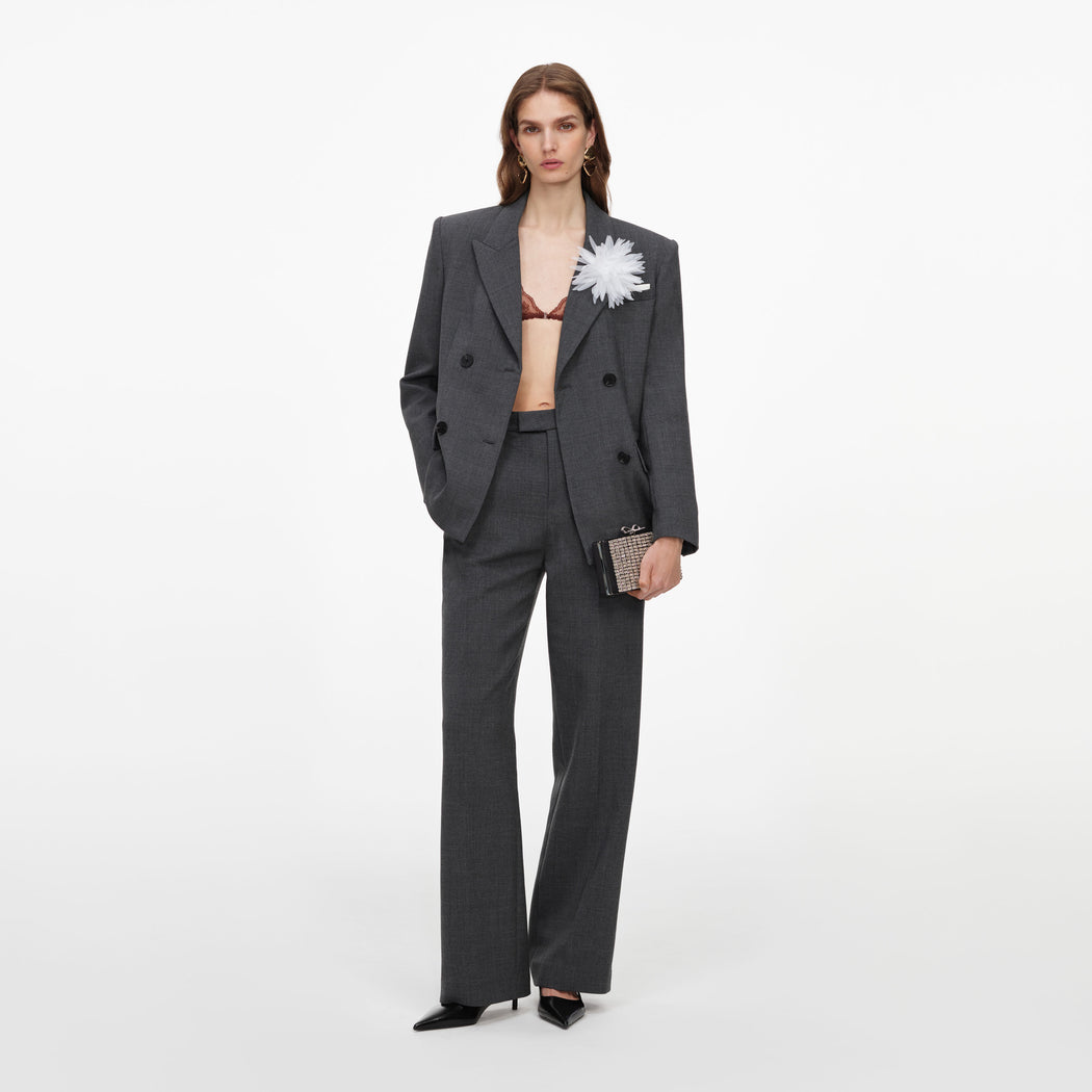 Grey Tailored Trousers