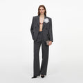 Grey Tailored Trousers