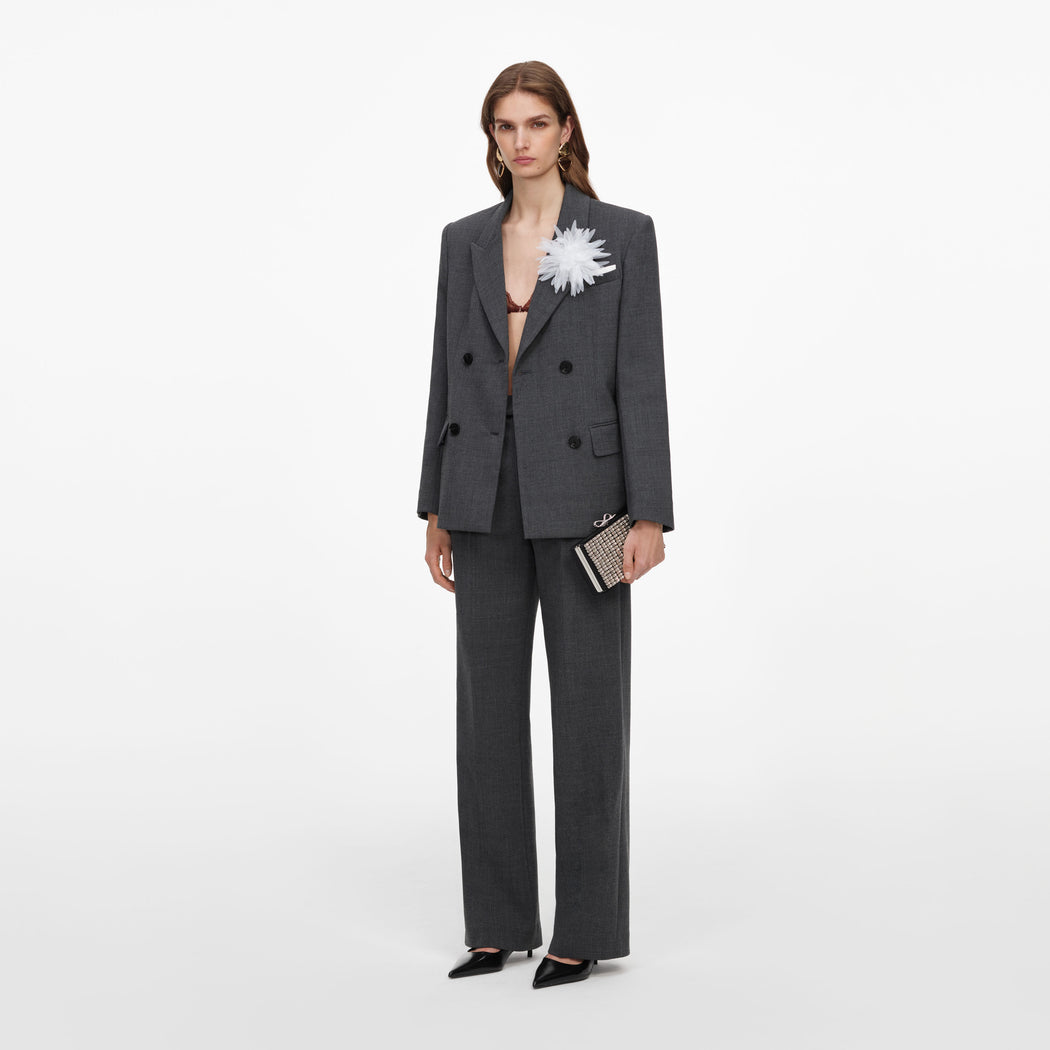 Grey Tailored Trousers
