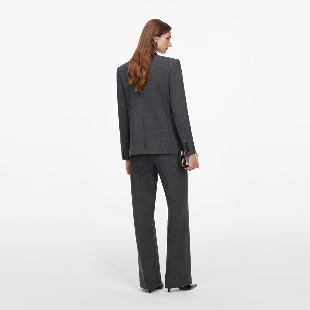 Grey Tailored Trousers