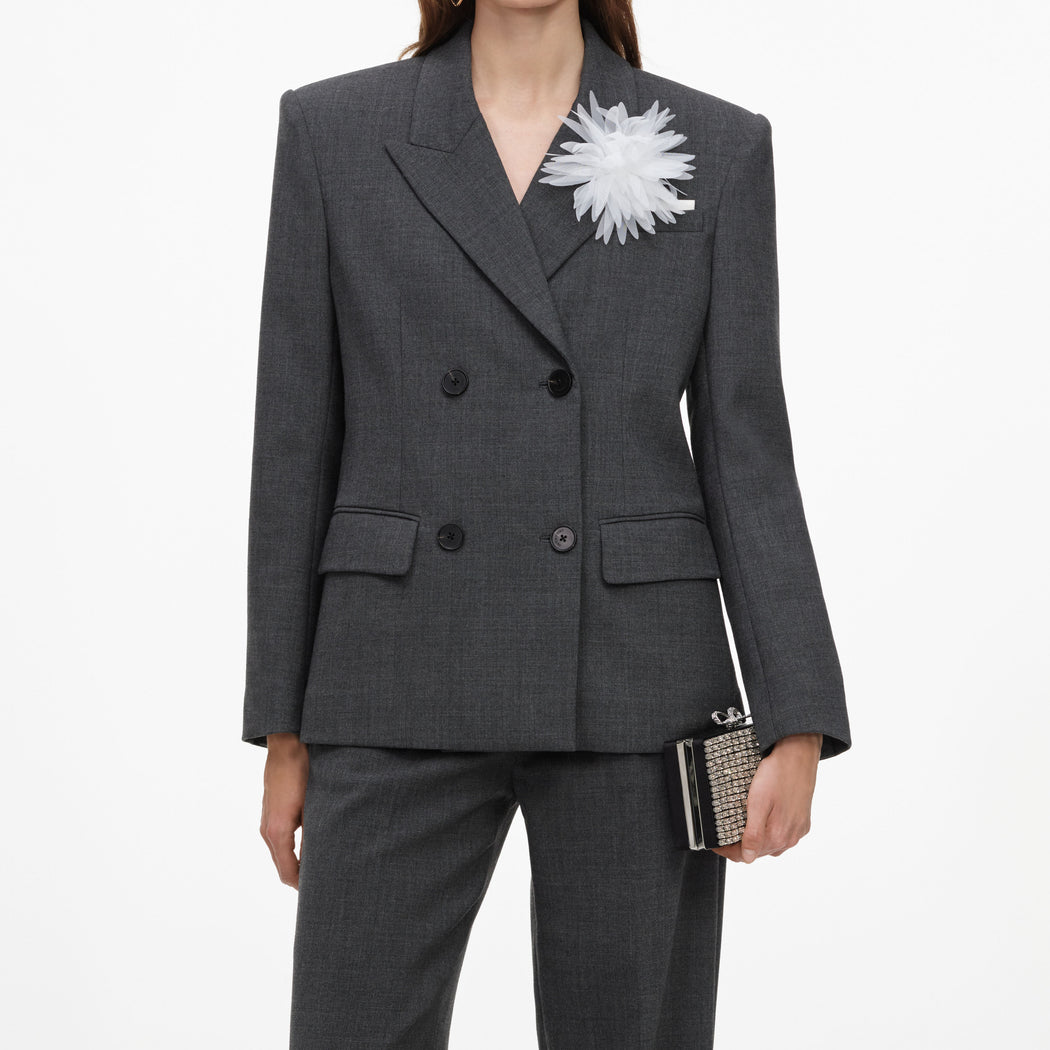 Grey Tailored Trousers