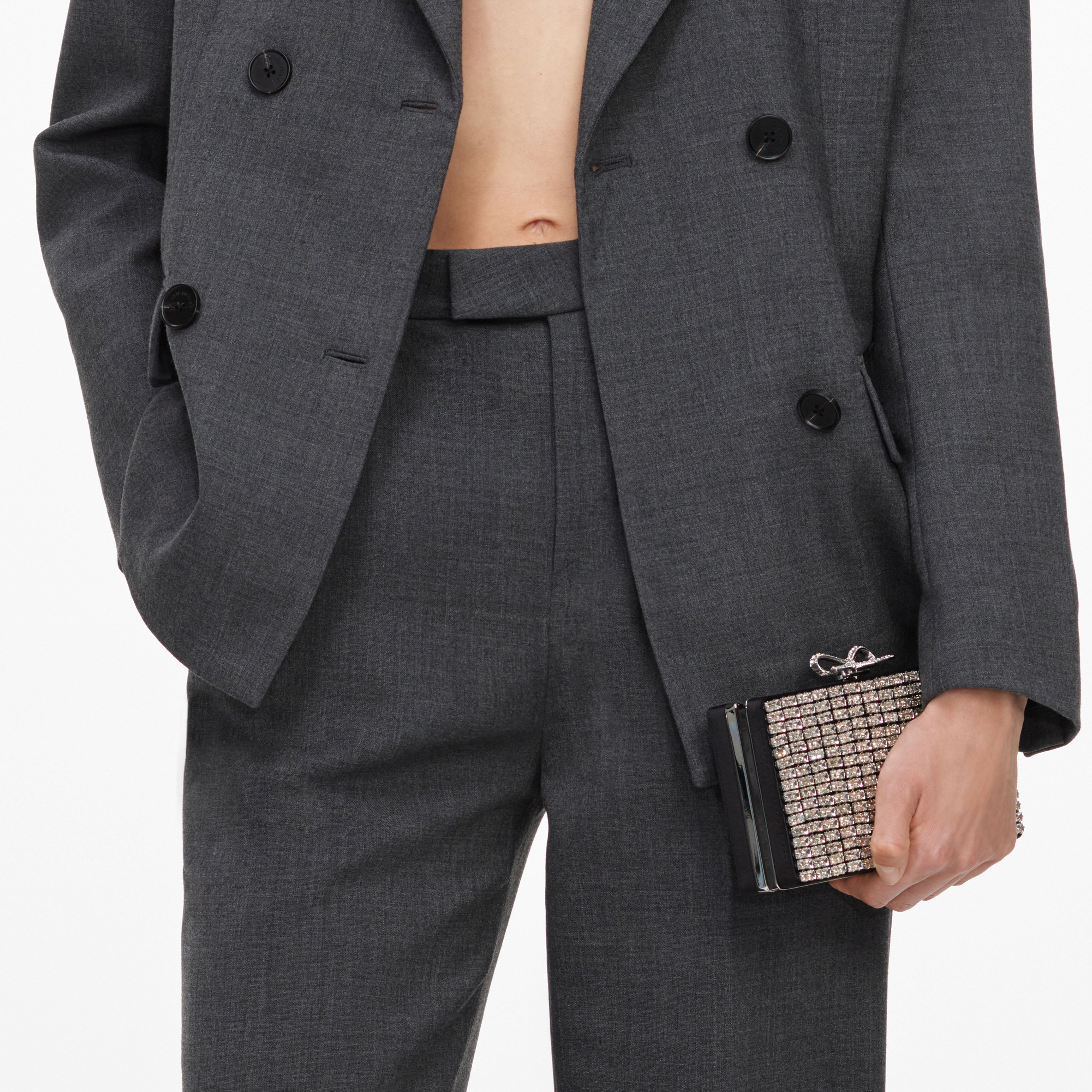 Grey Tailored Trousers