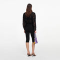 Black Capri Knit Leggings