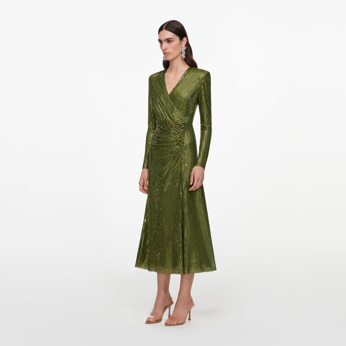 Rhinestone Dresses – self-portrait