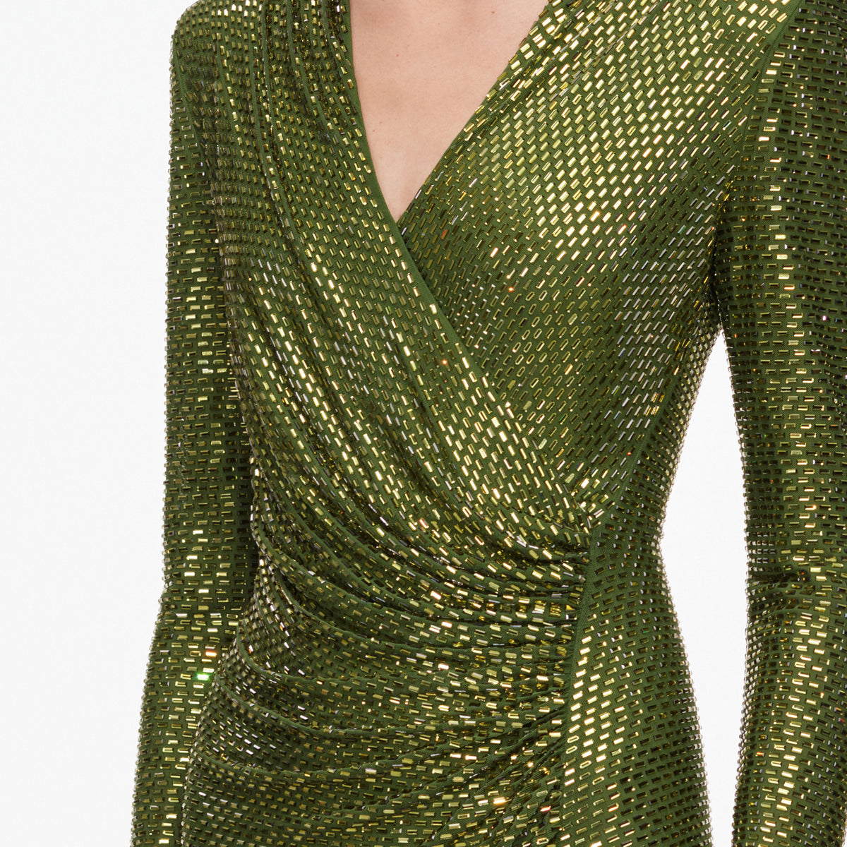 red herring green sequin dress RED HERRING Beaded/Sequin Black Party DRESS Size 10