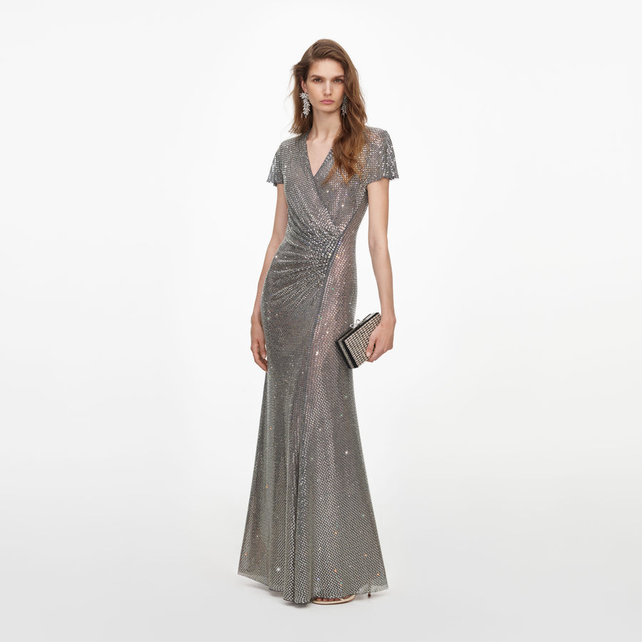 Rhinestone Dresses – self-portrait