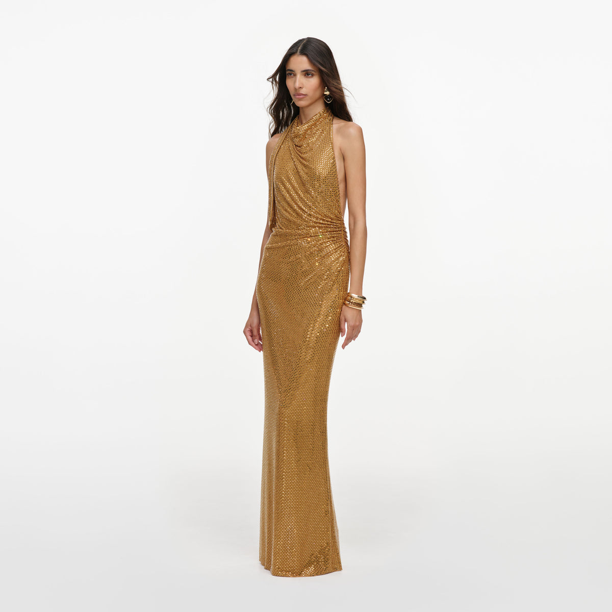 Rhinestone Dresses – self-portrait