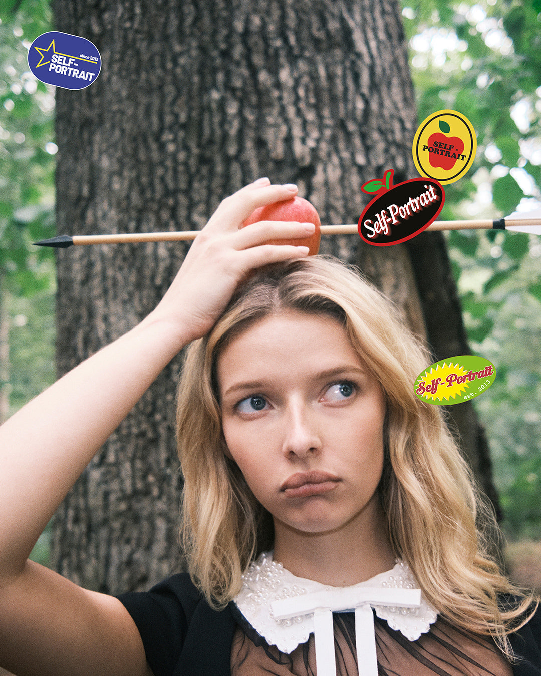 self-portrait 半袖ミニワンピース UK8 self-portrait | Women's Ready to Wear | Official Store