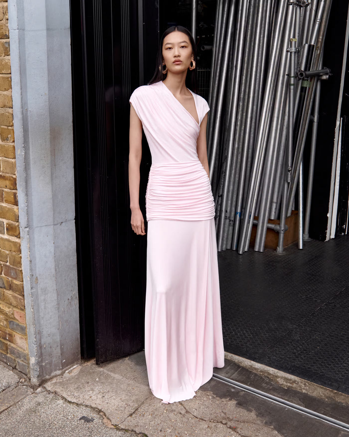 self portrait pink dress Jersey Draped Maxi – self-portrait boohoo Women's Western Denim Fully lined loop:Men's Wingtip Option:Necklace 1+Costume