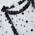 Chiffon Polka Dot Dress