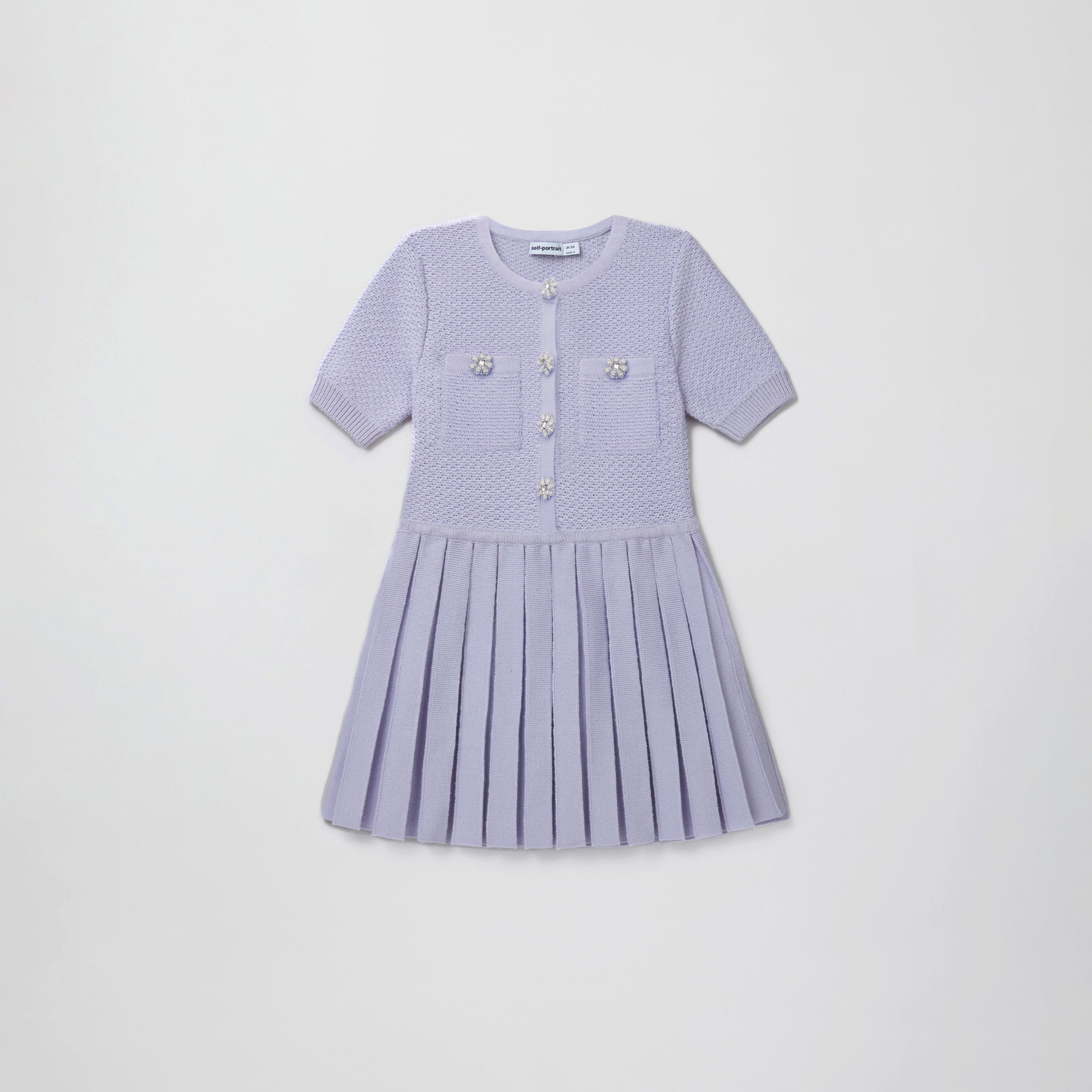 Lilac Knit Dress