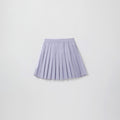 Lilac Knit Pleated Skirt