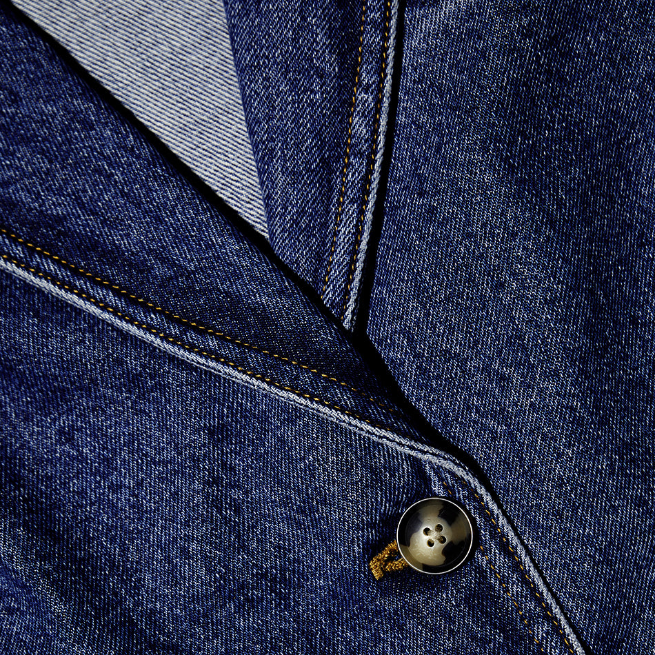 크롭 데님 재킷