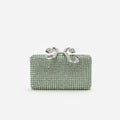 Green Chainmail Clutch Bag