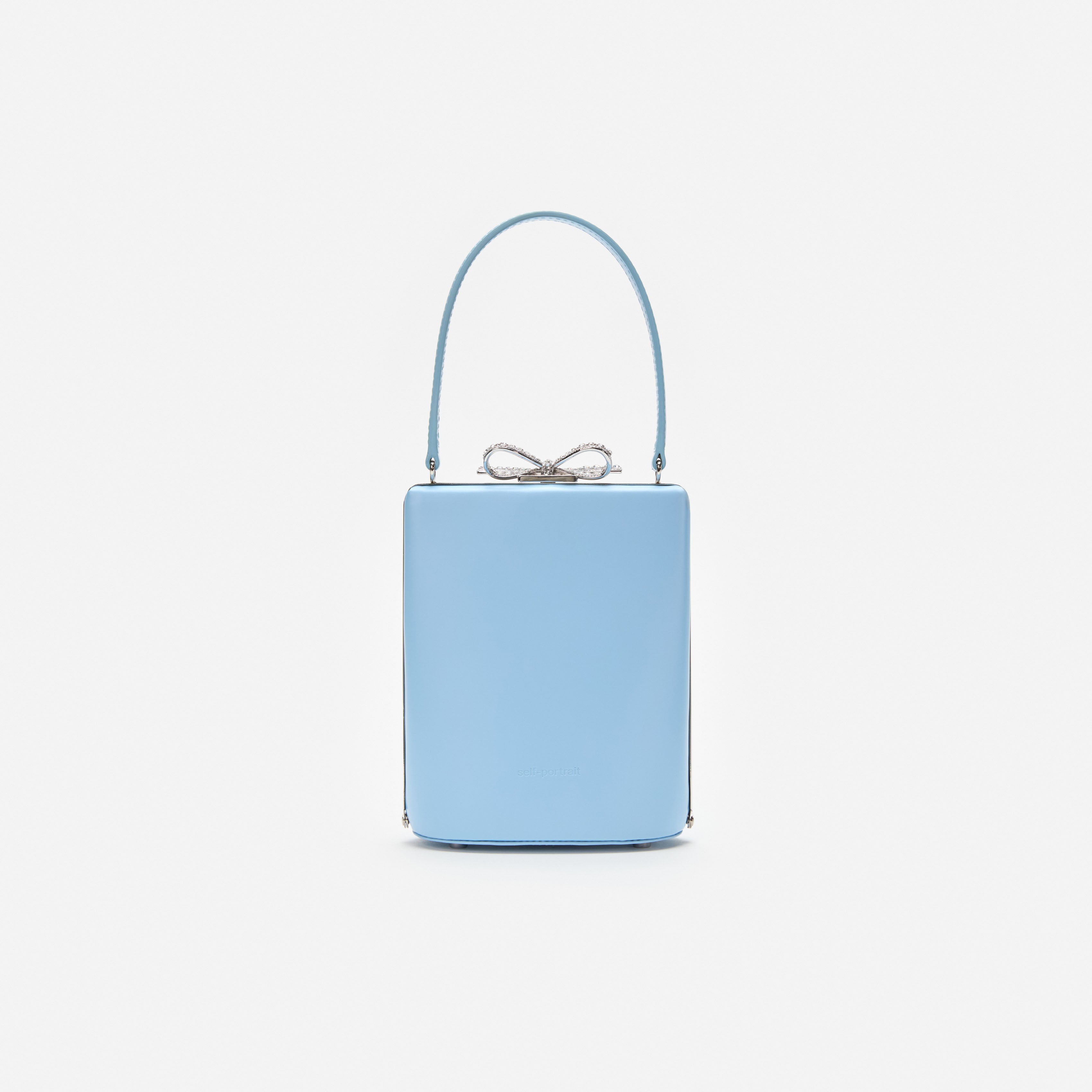 Blue Leather Bag