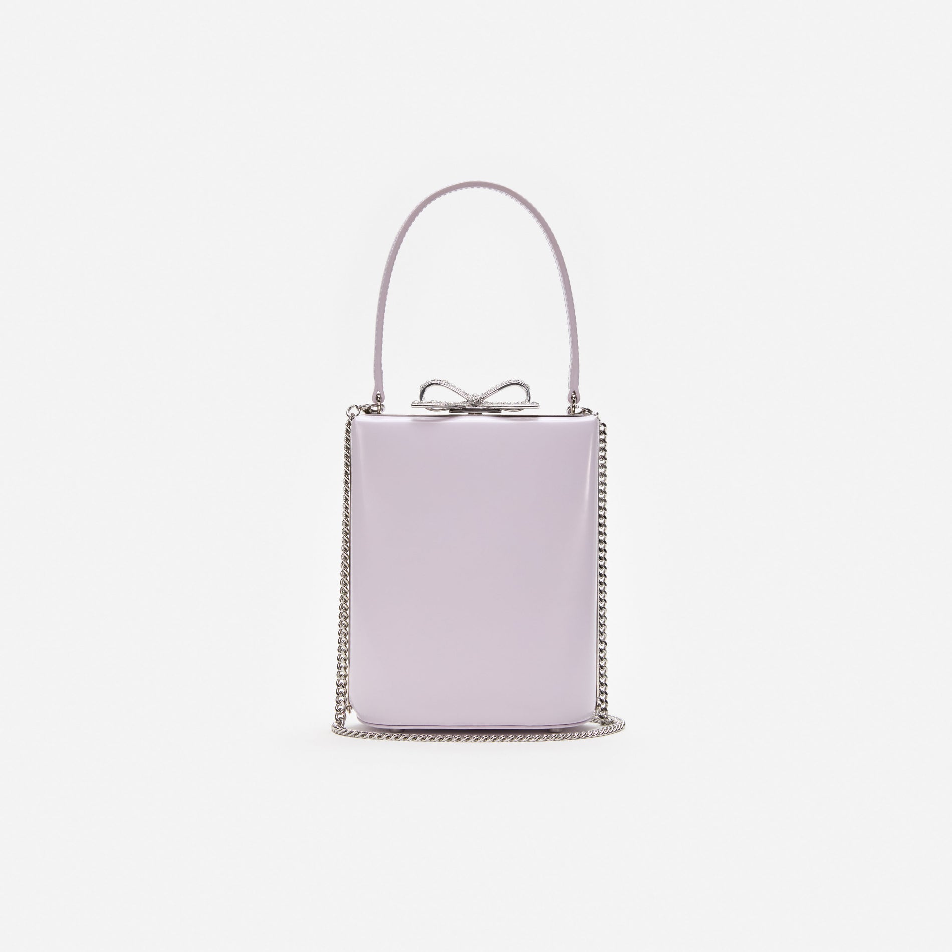 Lilac Leather Bag