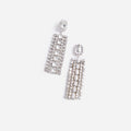 Multi Crystal Droplet Earrings