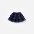 Navy Tulle Bow Skirt