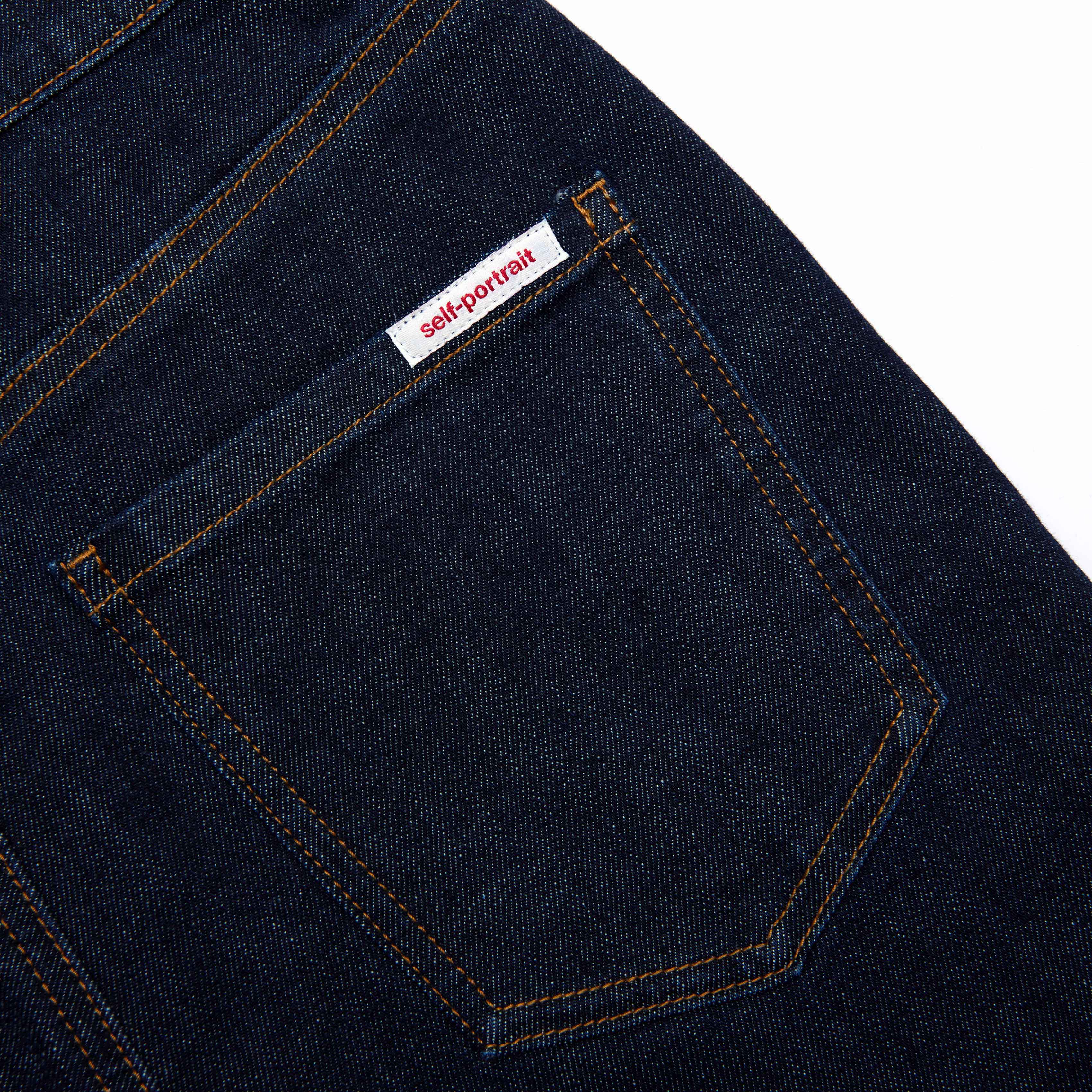 Indigo Straight Leg Jeans