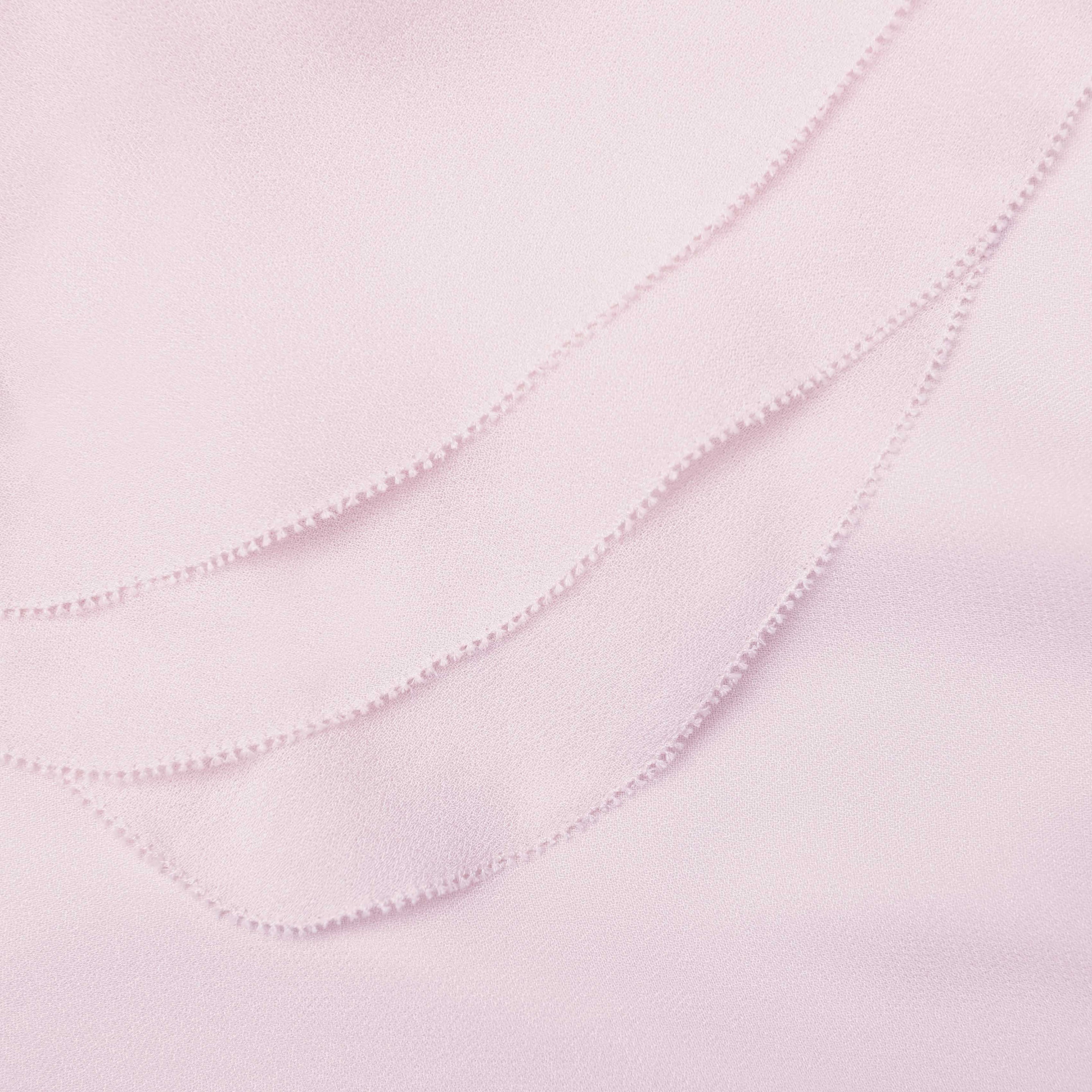 Choupette Matellic Pink Fringe Decorated Dress main image 1