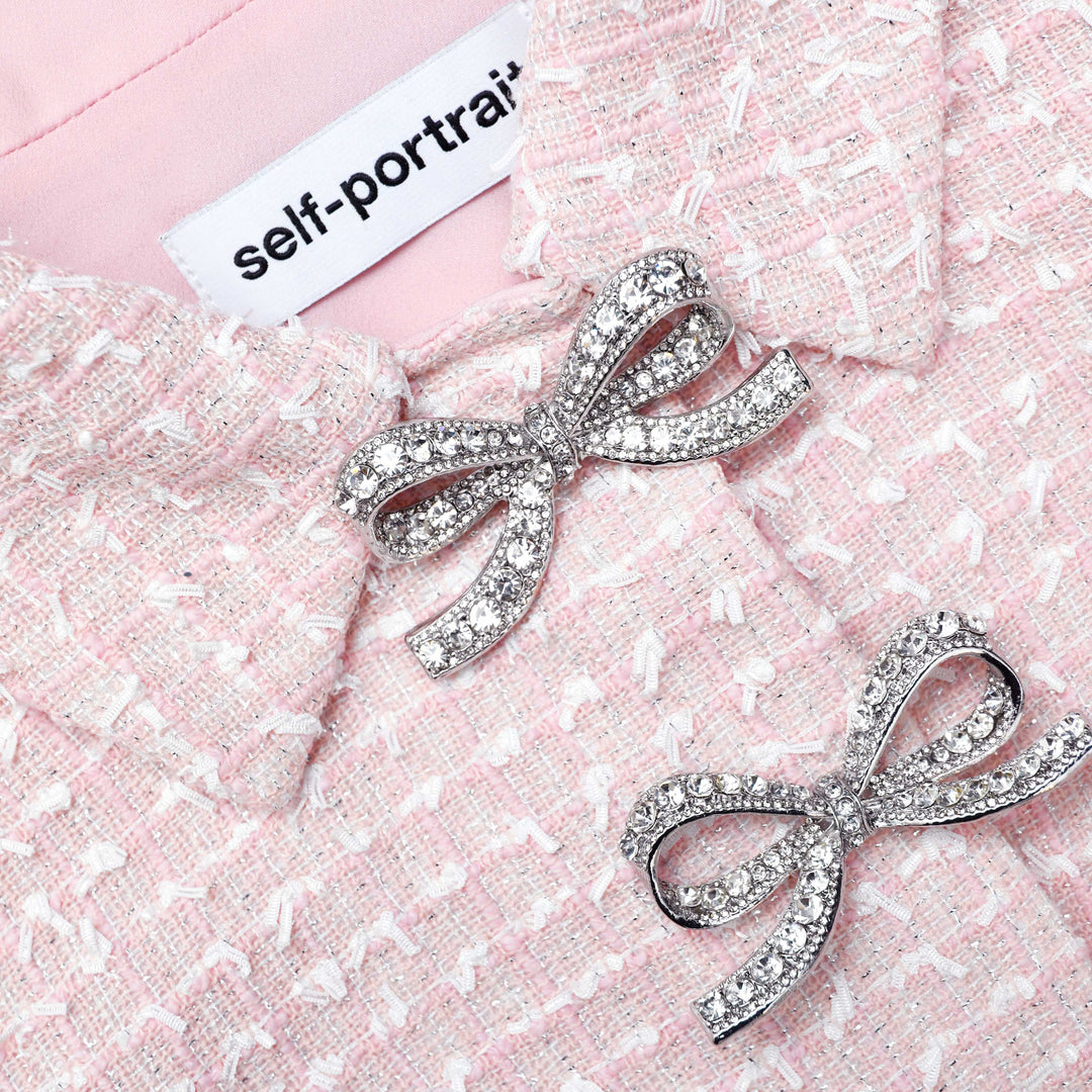 Pink Boucle Sparkle Dress main image 1