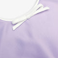 Lilac Taffeta Mini Dress