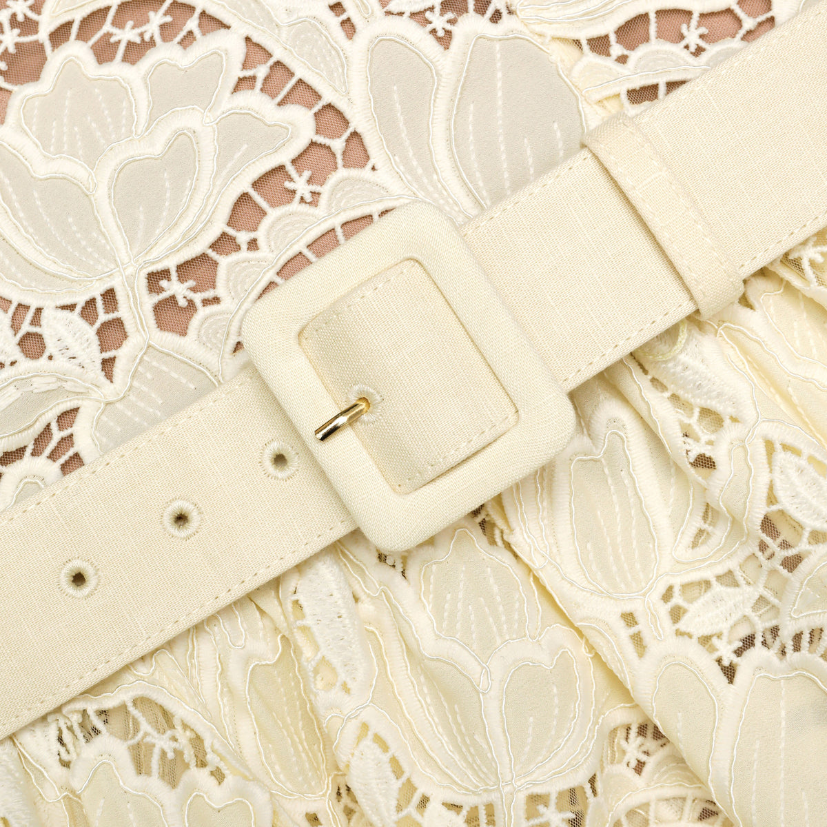 knee length dresses for ladies Pauline Peplum Dress ~ Pale Yellow Luxe Satin – Show Me Your Mumu main image 1