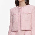 Pink Boucle Jacket