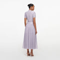 Lilac Rhinestone Midi Dress