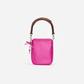 Pink Satin Mini Tote Bag