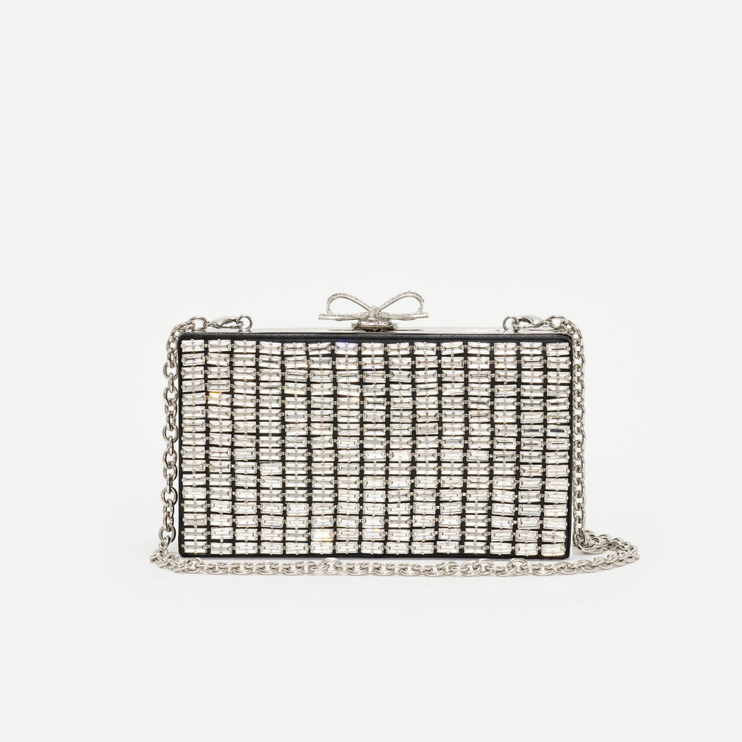 Silver Chainmail Clutch Bag