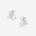Multi Crystal Cluster Earrings