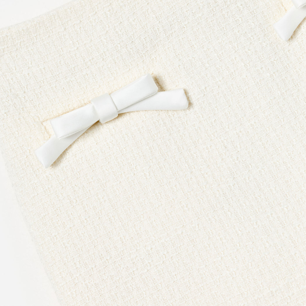 Cream Boucle Skirt