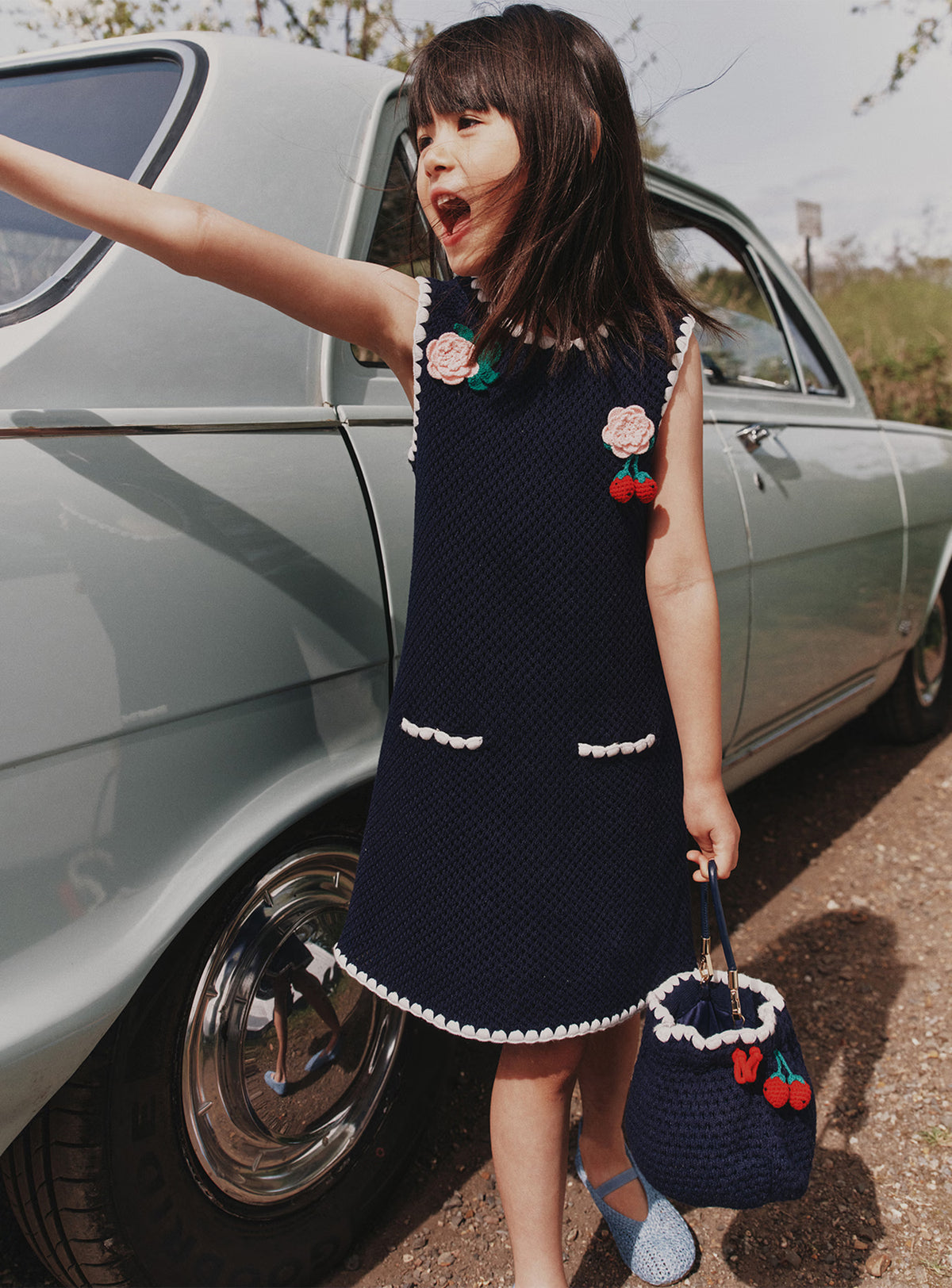 self portrait crochet dress Navy Knitted – self-portrait Height:A SALE Vintage 1950's 50s evening dresses 2025 balanced line Crochet maxi