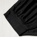 Black High Cut Bikini Brief