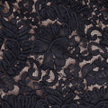 Black Cord Lace Maxi Dress