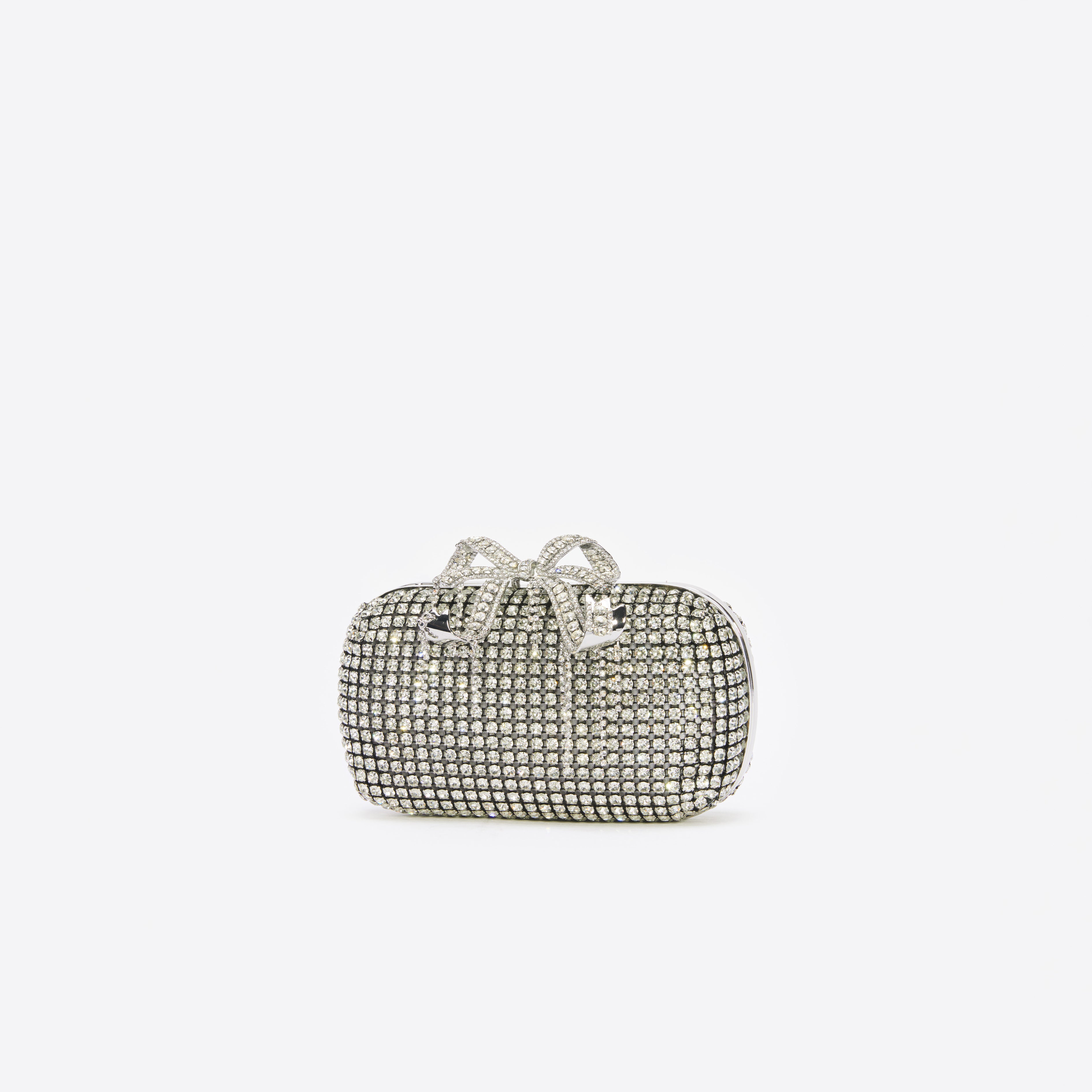 Silver Chainmail Clutch Bag
