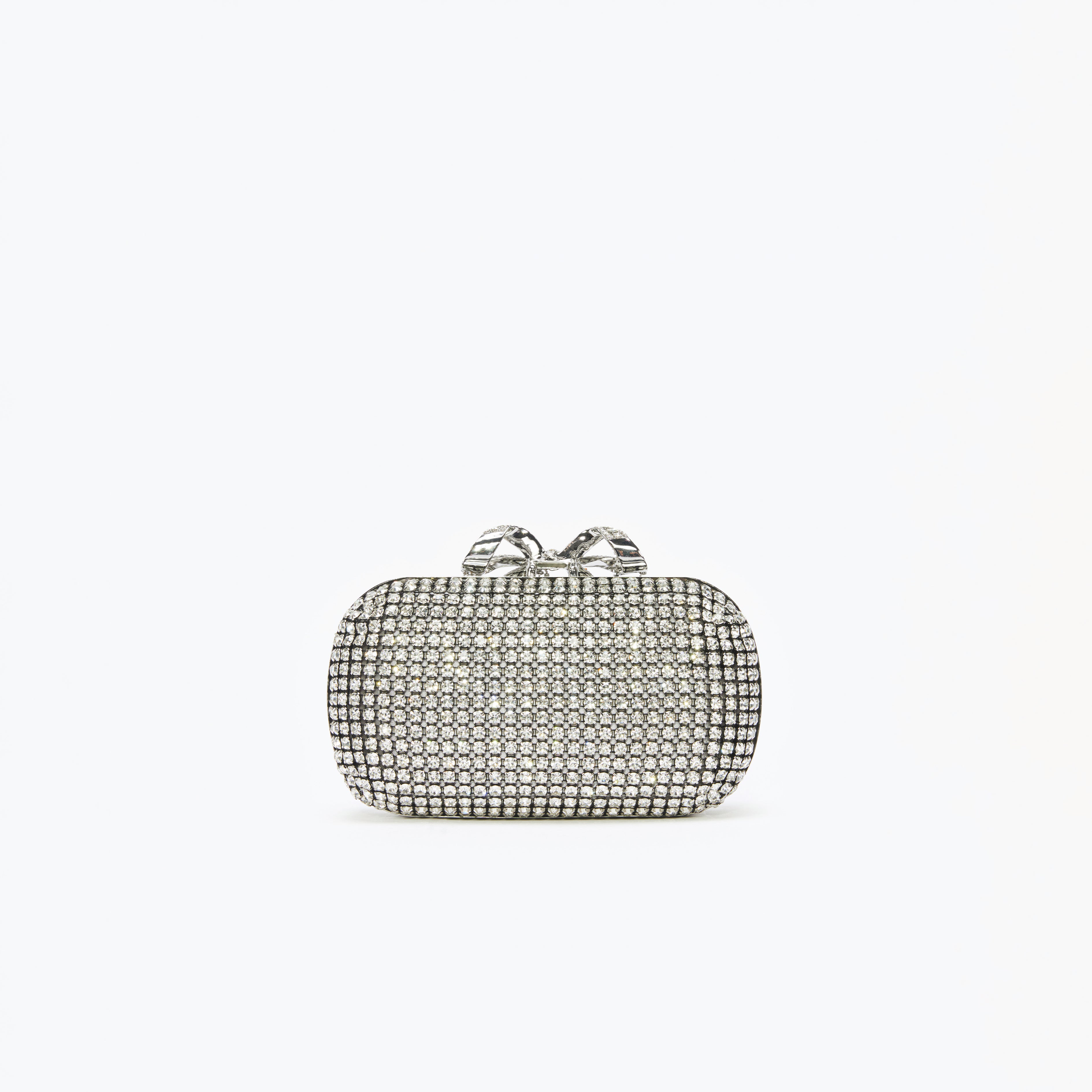 Silver Chainmail Clutch Bag