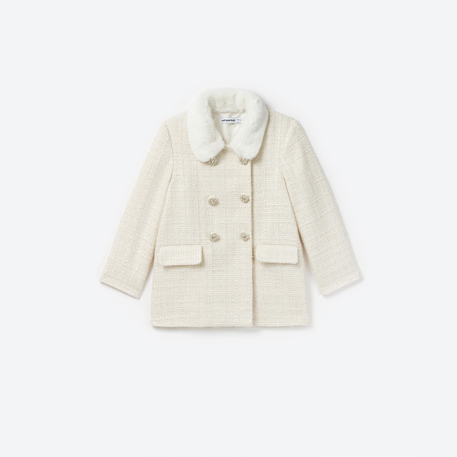 Cream Boucle  Coat