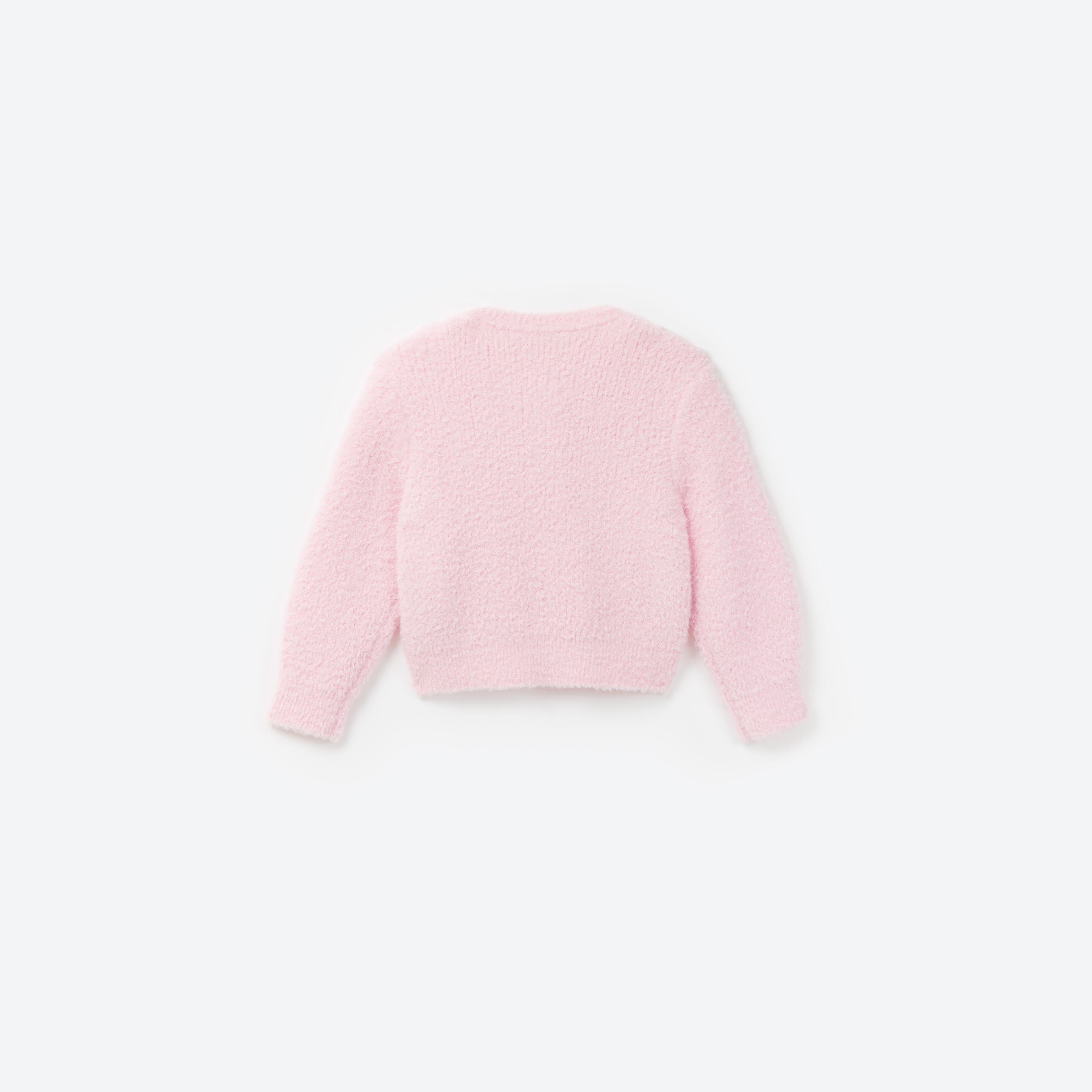 Pink Soft Knit Cardigan