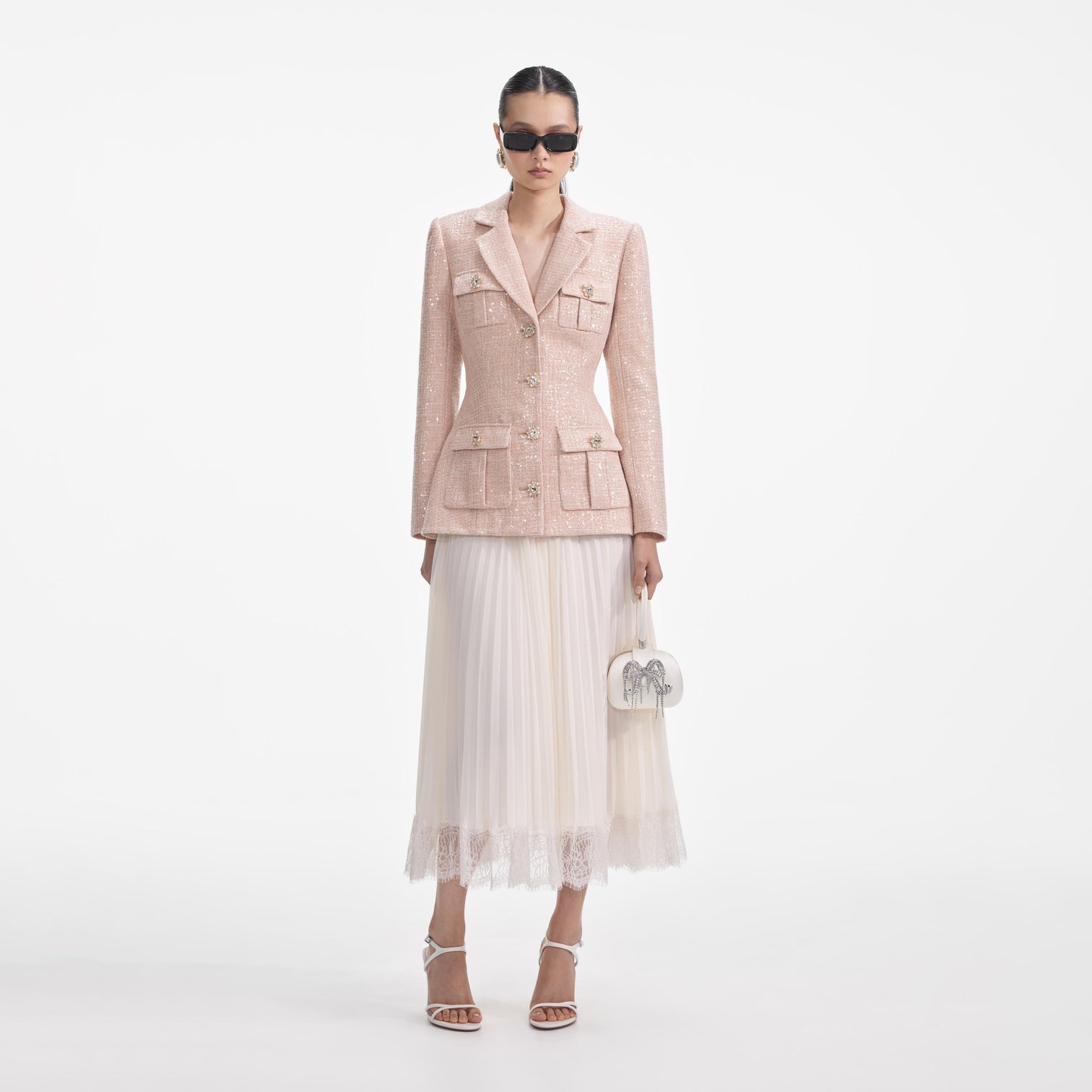 Taste of Variety Boucle Dress