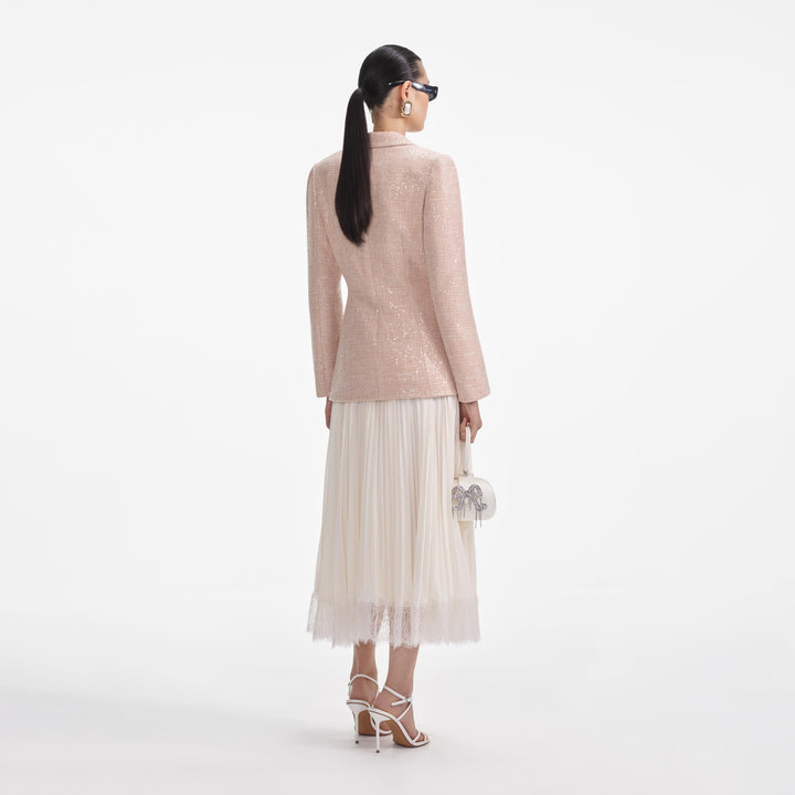 Boucle Rib Knot Dress