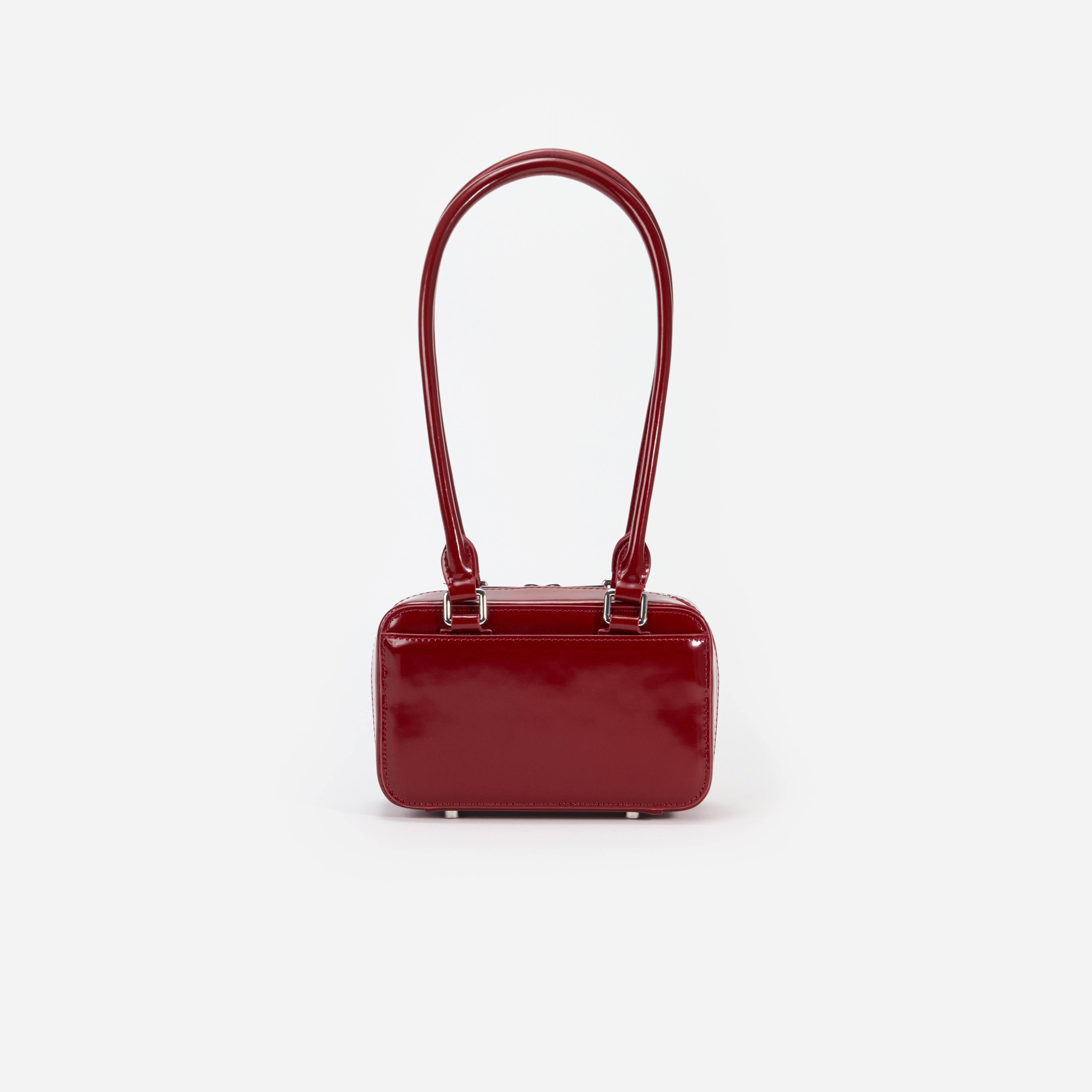 Burgundy Leather Shoulder Bag
